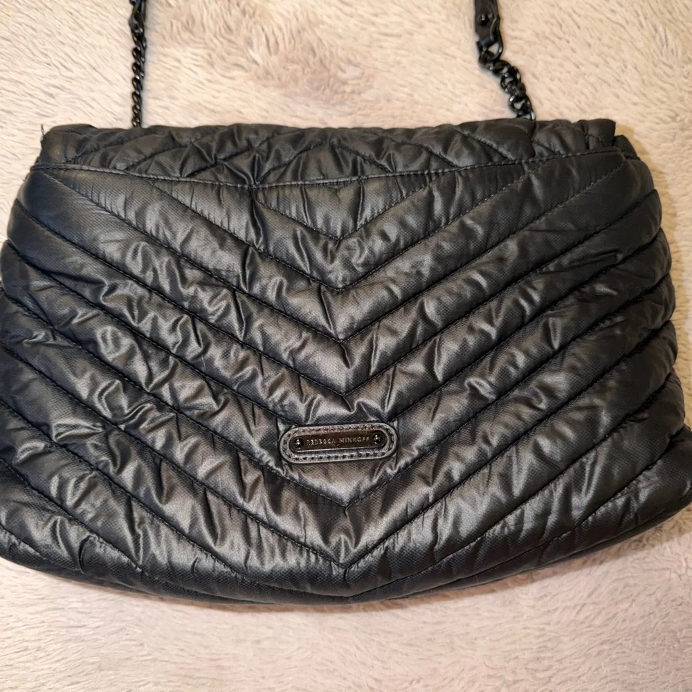 Rebecca Minkoff Quilted Black Crossbody Bag - Picture 13 of 13